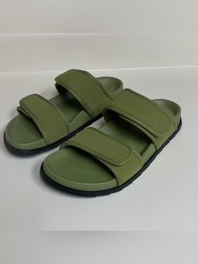 Twoobs Khaki Green Slidekick Sandals Eu Sz 36 Comfort Organic Recycled
